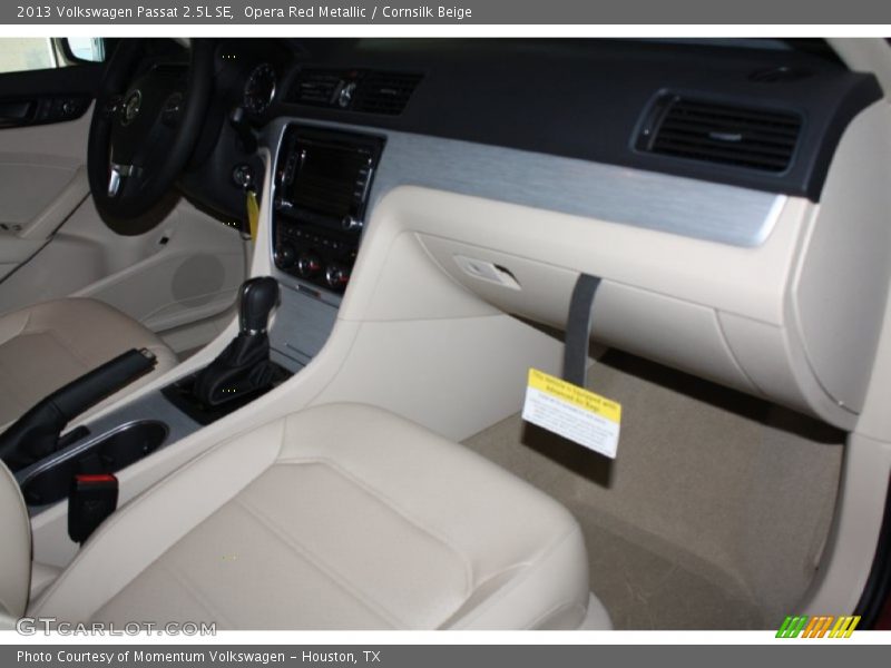 Opera Red Metallic / Cornsilk Beige 2013 Volkswagen Passat 2.5L SE