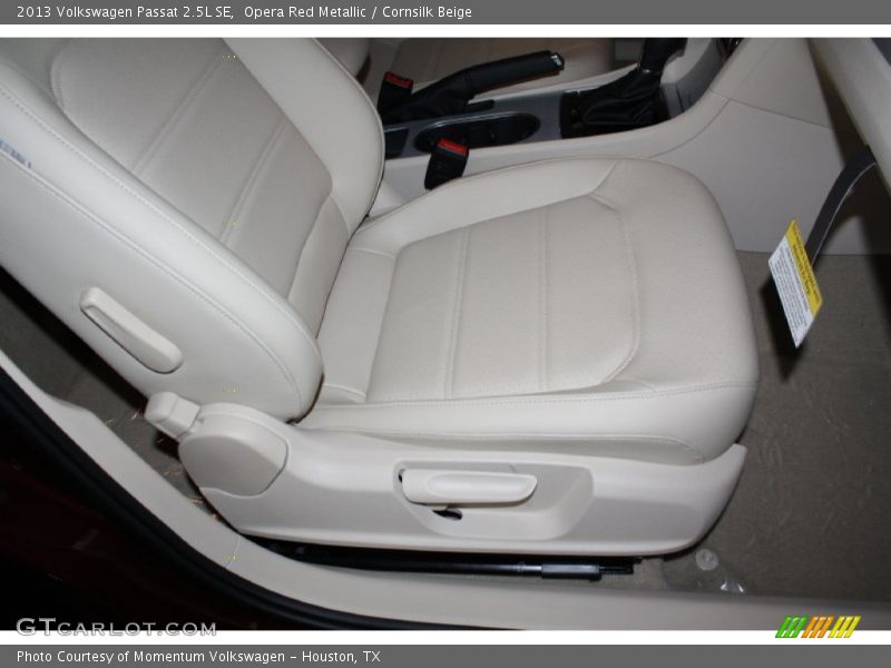 Opera Red Metallic / Cornsilk Beige 2013 Volkswagen Passat 2.5L SE