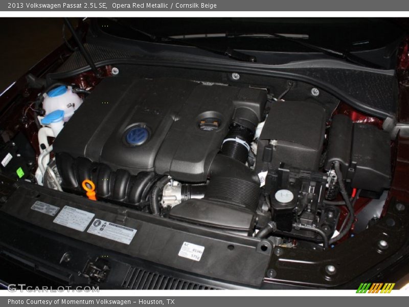 Opera Red Metallic / Cornsilk Beige 2013 Volkswagen Passat 2.5L SE