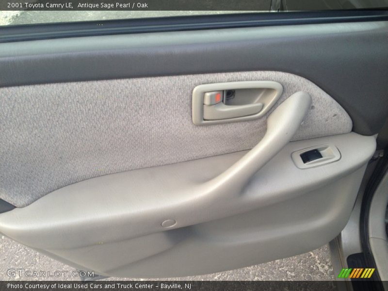 Antique Sage Pearl / Oak 2001 Toyota Camry LE