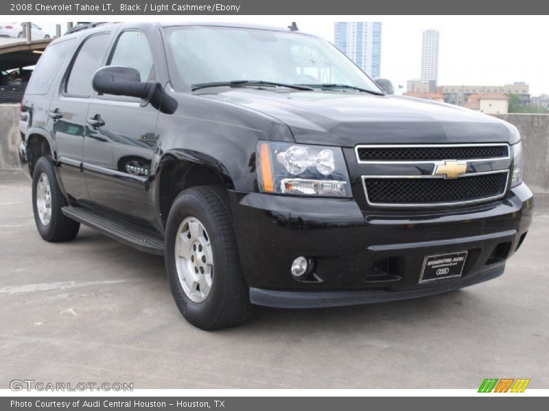 Black / Light Cashmere/Ebony 2008 Chevrolet Tahoe LT