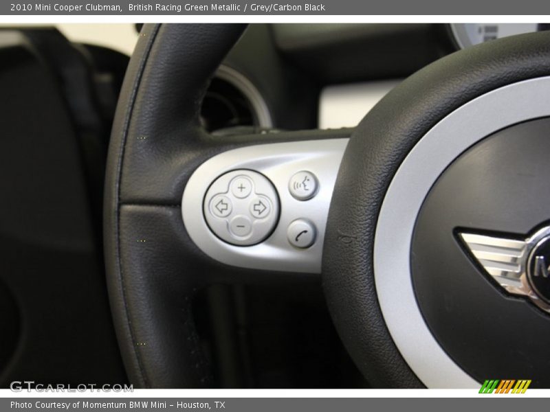 Controls of 2010 Cooper Clubman