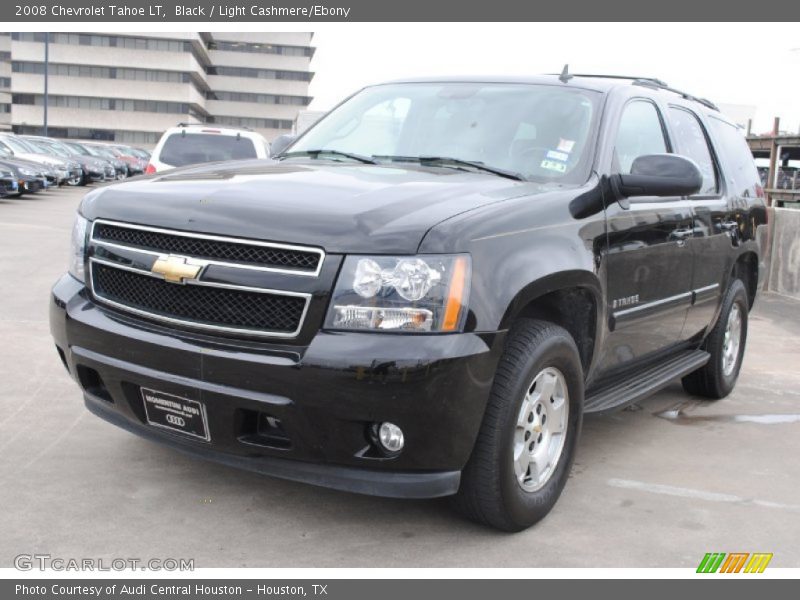 Black / Light Cashmere/Ebony 2008 Chevrolet Tahoe LT