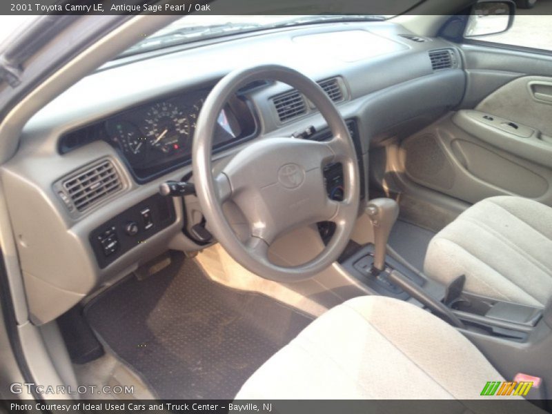 Antique Sage Pearl / Oak 2001 Toyota Camry LE