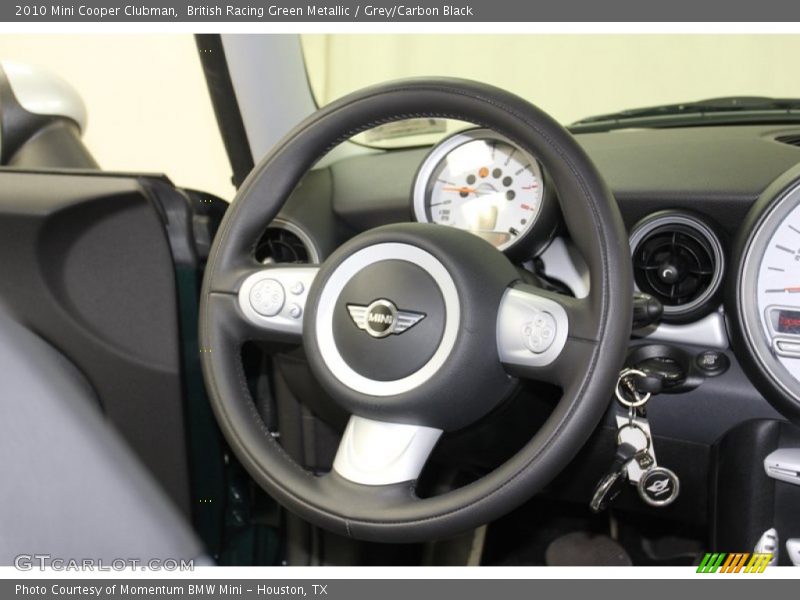 British Racing Green Metallic / Grey/Carbon Black 2010 Mini Cooper Clubman