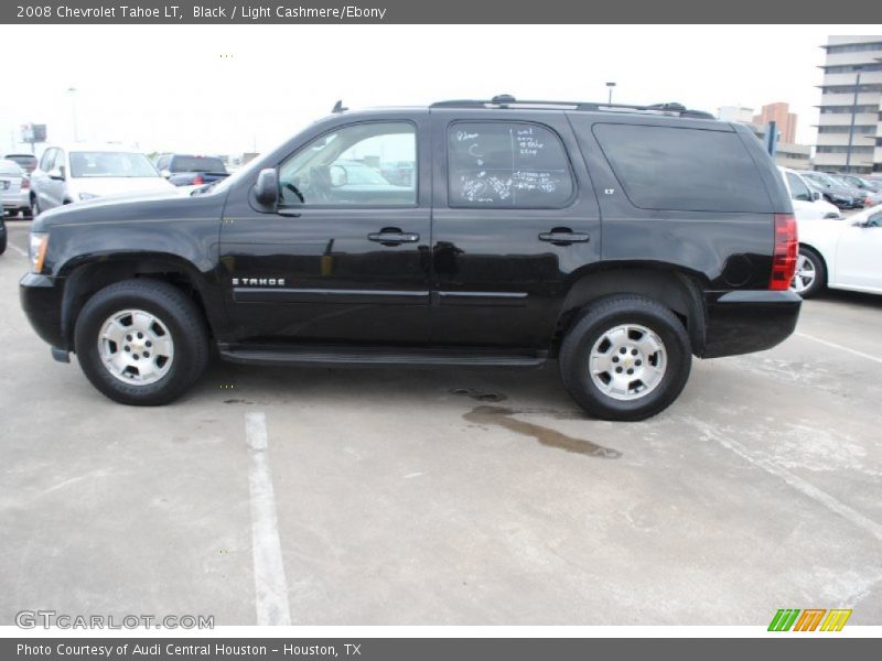 Black / Light Cashmere/Ebony 2008 Chevrolet Tahoe LT