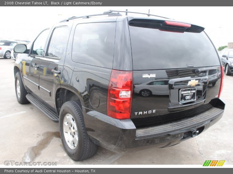 Black / Light Cashmere/Ebony 2008 Chevrolet Tahoe LT