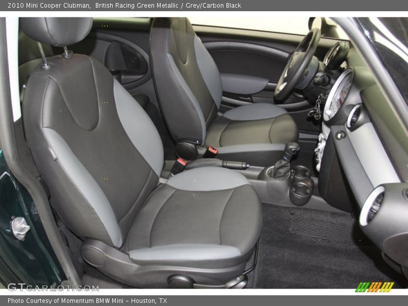British Racing Green Metallic / Grey/Carbon Black 2010 Mini Cooper Clubman