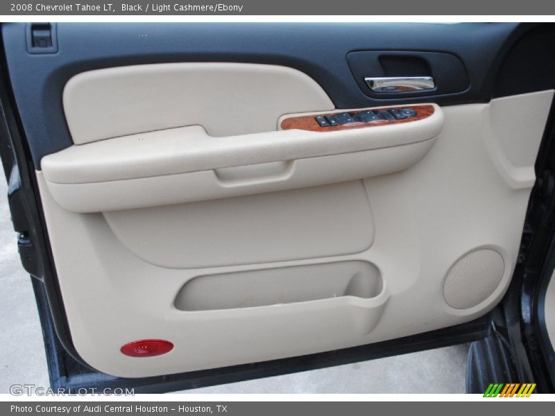 Black / Light Cashmere/Ebony 2008 Chevrolet Tahoe LT
