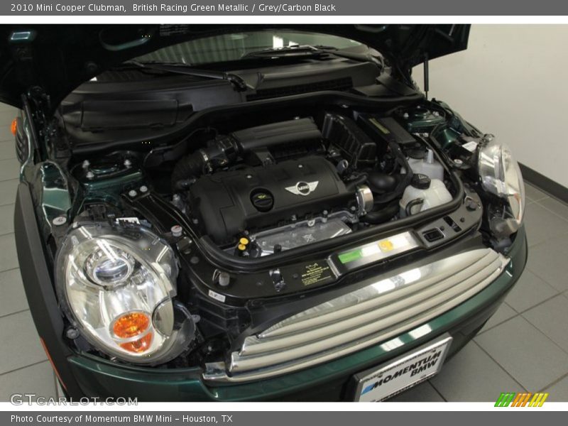 British Racing Green Metallic / Grey/Carbon Black 2010 Mini Cooper Clubman