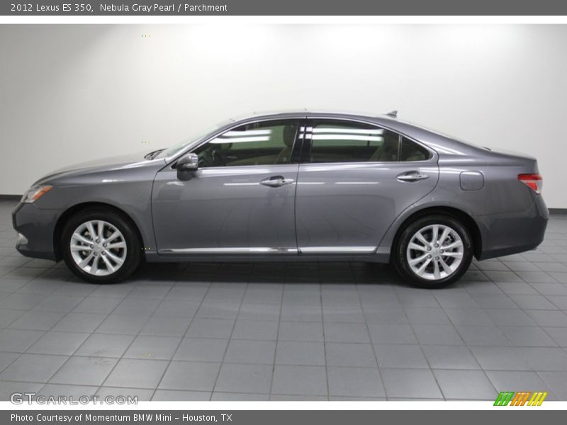 Nebula Gray Pearl / Parchment 2012 Lexus ES 350