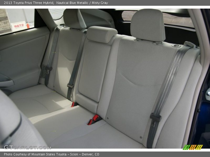 Nautical Blue Metallic / Misty Gray 2013 Toyota Prius Three Hybrid