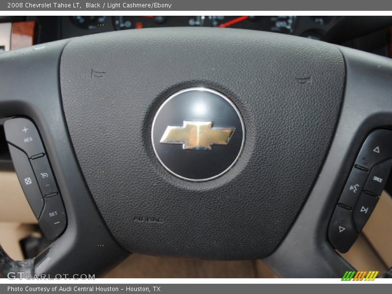 Black / Light Cashmere/Ebony 2008 Chevrolet Tahoe LT
