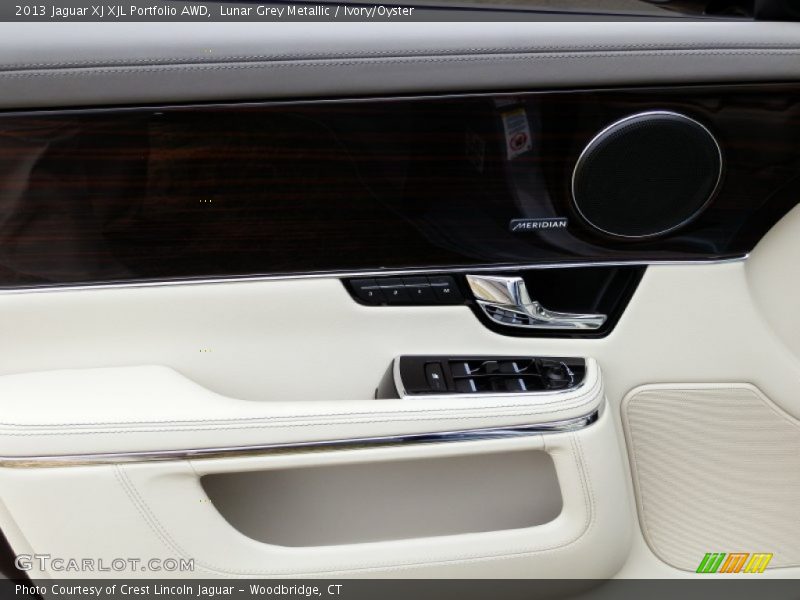Lunar Grey Metallic / Ivory/Oyster 2013 Jaguar XJ XJL Portfolio AWD