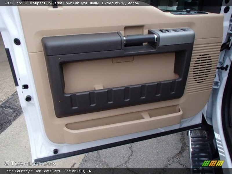 Door Panel of 2013 F350 Super Duty Lariat Crew Cab 4x4 Dually