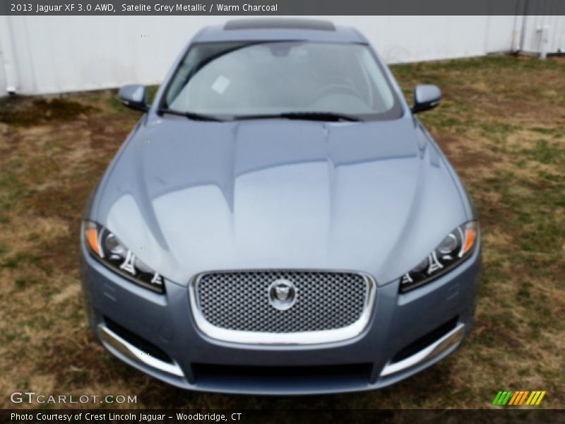 Satelite Grey Metallic / Warm Charcoal 2013 Jaguar XF 3.0 AWD