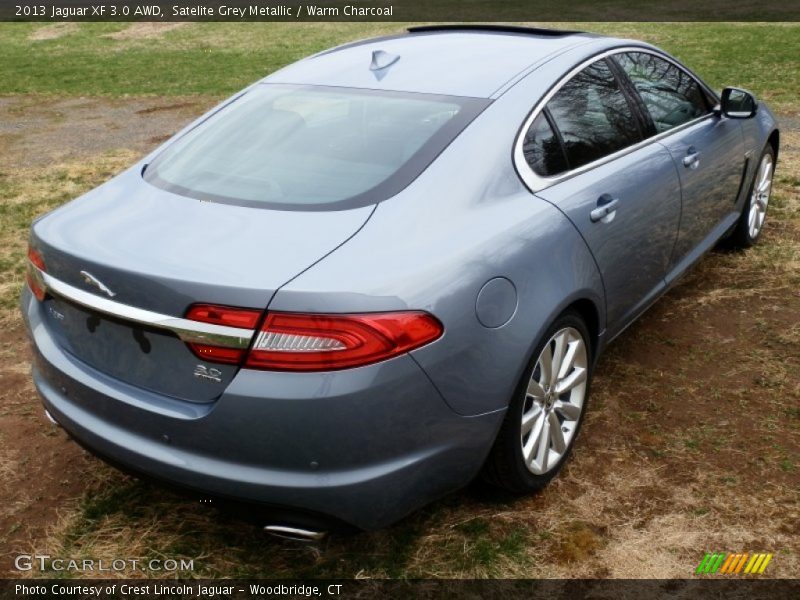 Satelite Grey Metallic / Warm Charcoal 2013 Jaguar XF 3.0 AWD
