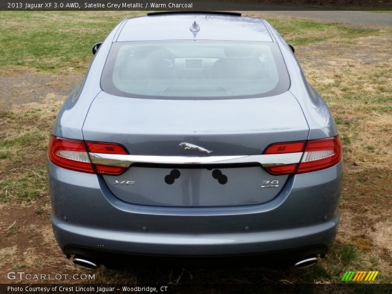 Satelite Grey Metallic / Warm Charcoal 2013 Jaguar XF 3.0 AWD