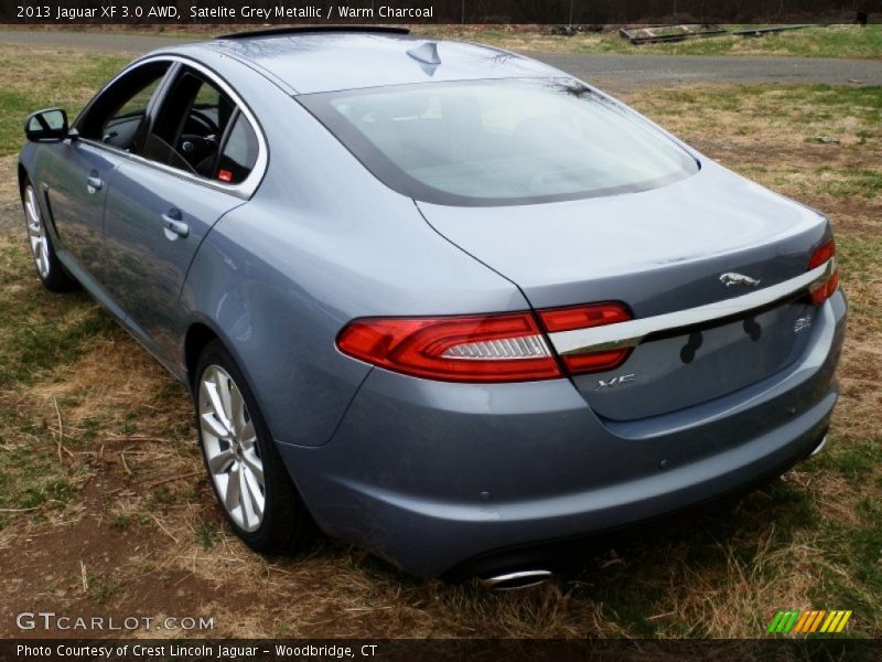Satelite Grey Metallic / Warm Charcoal 2013 Jaguar XF 3.0 AWD