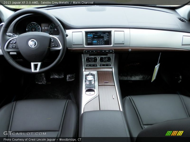 Dashboard of 2013 XF 3.0 AWD