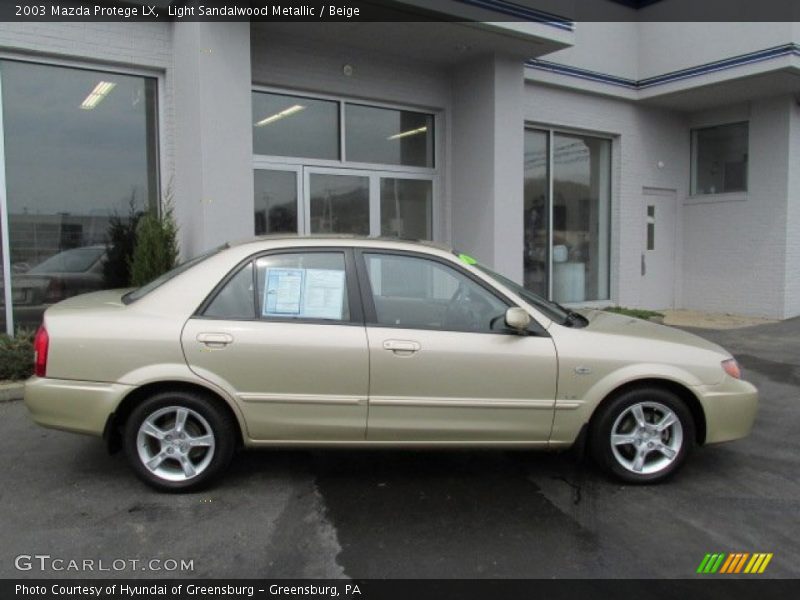  2003 Protege LX Light Sandalwood Metallic