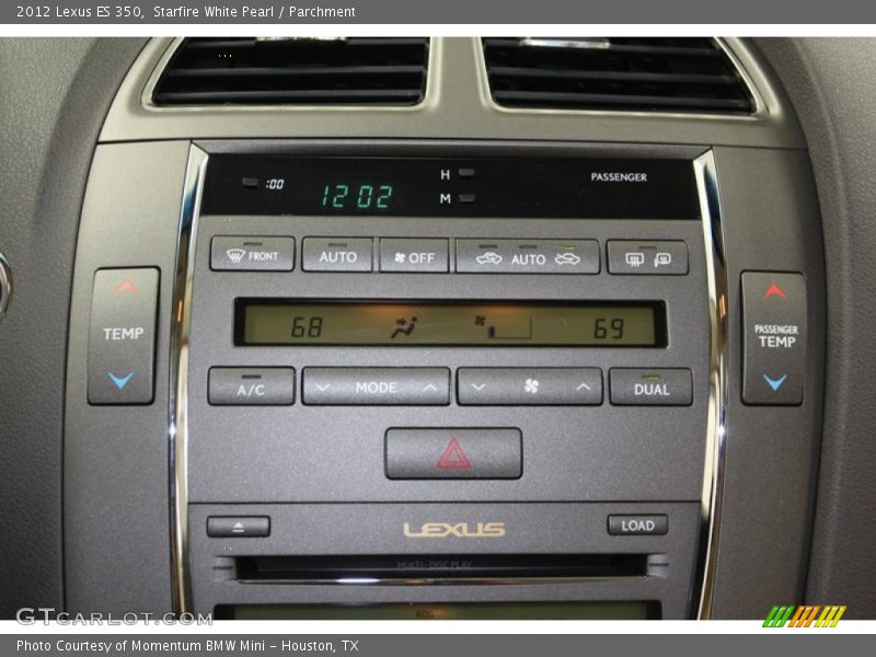 Starfire White Pearl / Parchment 2012 Lexus ES 350