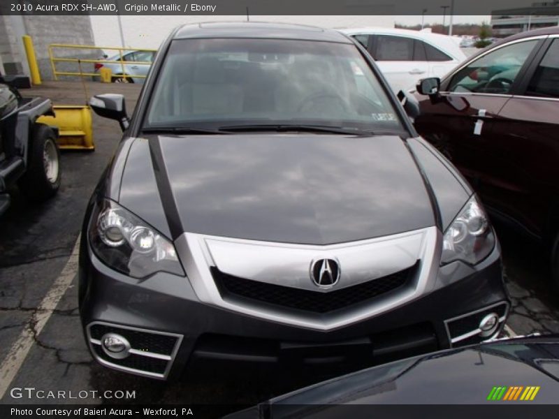 Grigio Metallic / Ebony 2010 Acura RDX SH-AWD