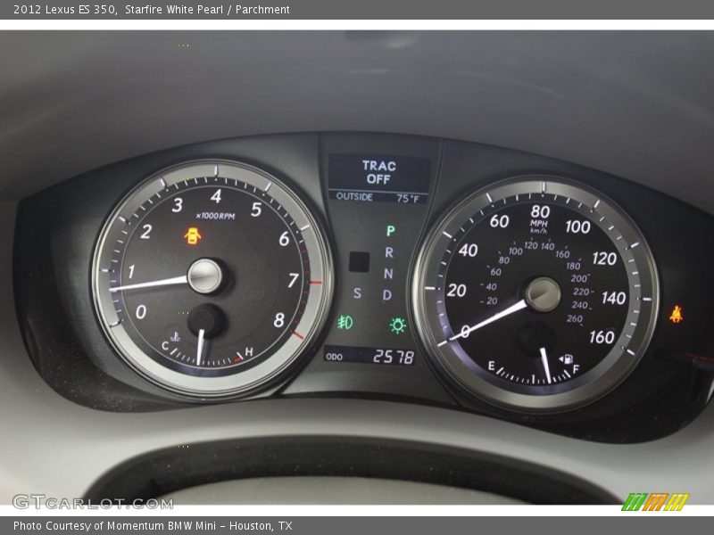 Starfire White Pearl / Parchment 2012 Lexus ES 350