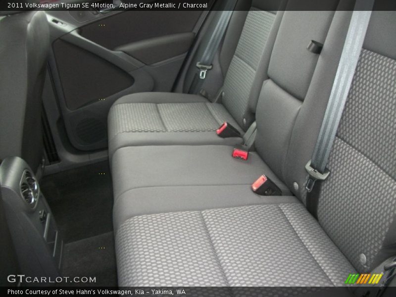 Alpine Gray Metallic / Charcoal 2011 Volkswagen Tiguan SE 4Motion