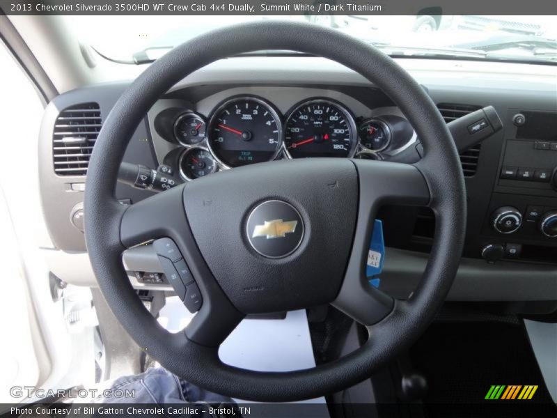  2013 Silverado 3500HD WT Crew Cab 4x4 Dually Steering Wheel