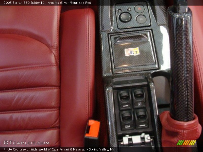 Controls of 2005 360 Spider F1