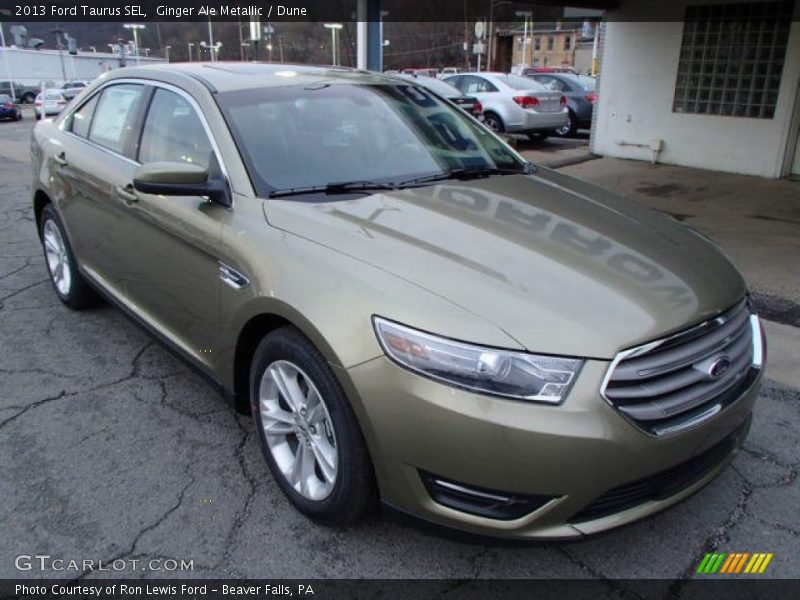 Ginger Ale Metallic / Dune 2013 Ford Taurus SEL