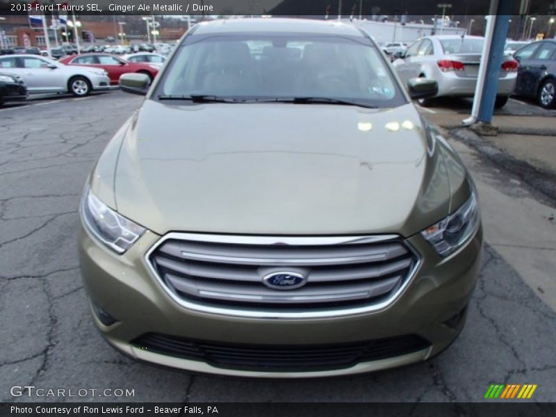 Ginger Ale Metallic / Dune 2013 Ford Taurus SEL