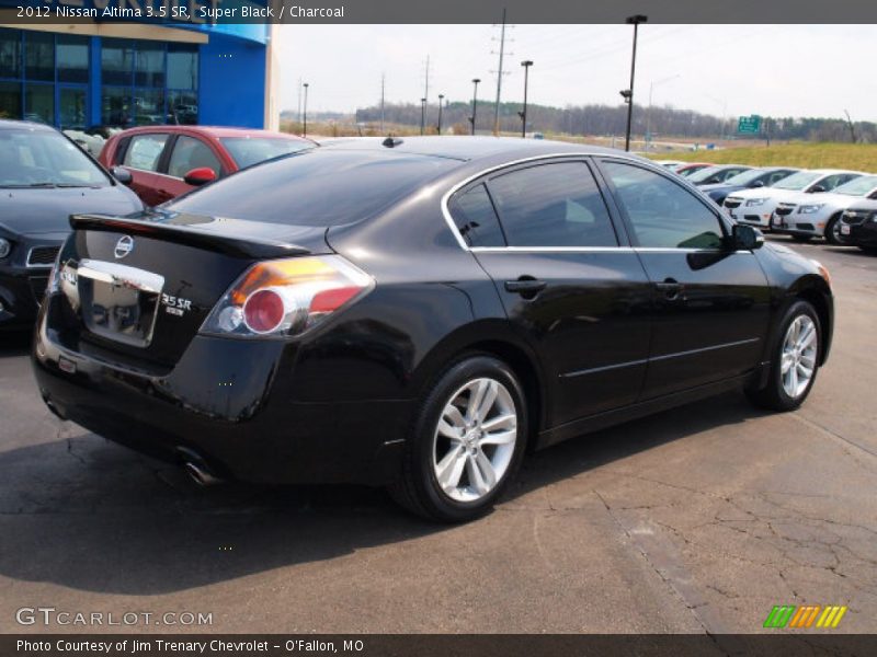 Super Black / Charcoal 2012 Nissan Altima 3.5 SR