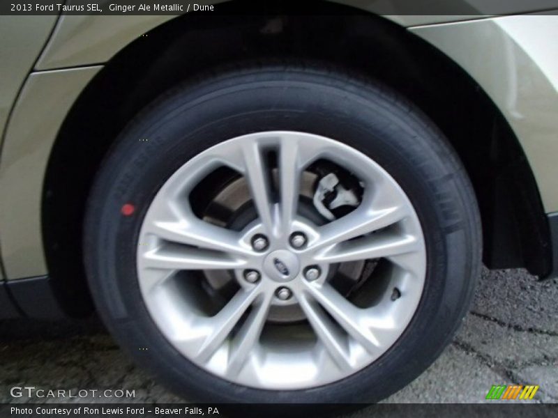 Ginger Ale Metallic / Dune 2013 Ford Taurus SEL