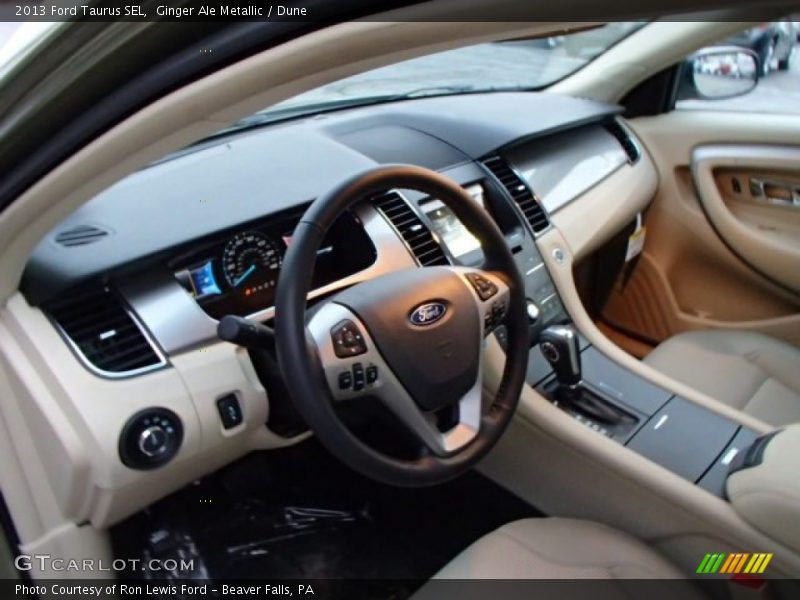 Ginger Ale Metallic / Dune 2013 Ford Taurus SEL