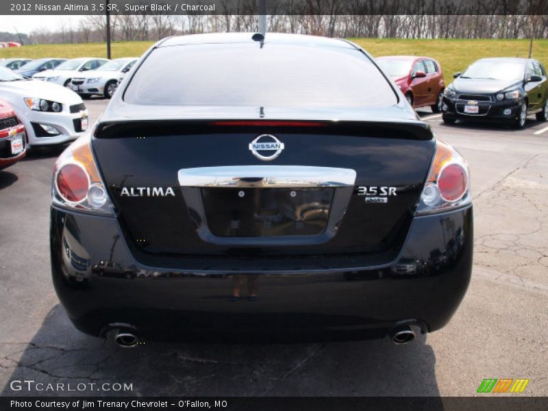 Super Black / Charcoal 2012 Nissan Altima 3.5 SR