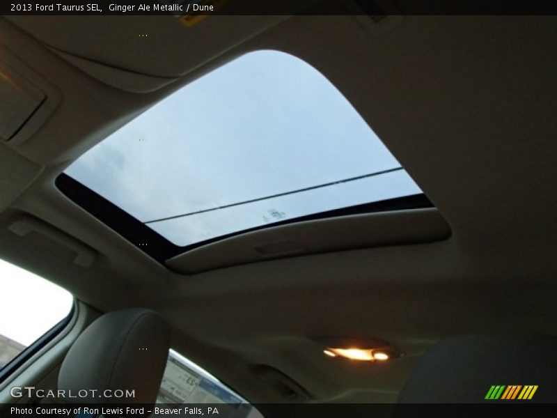 Ginger Ale Metallic / Dune 2013 Ford Taurus SEL