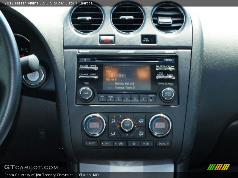 Super Black / Charcoal 2012 Nissan Altima 3.5 SR