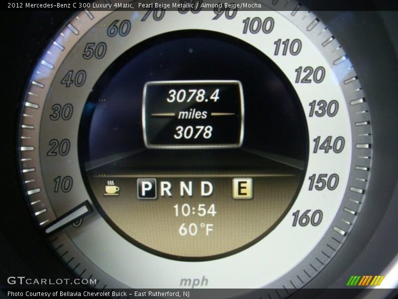  2012 C 300 Luxury 4Matic 300 Luxury 4Matic Gauges