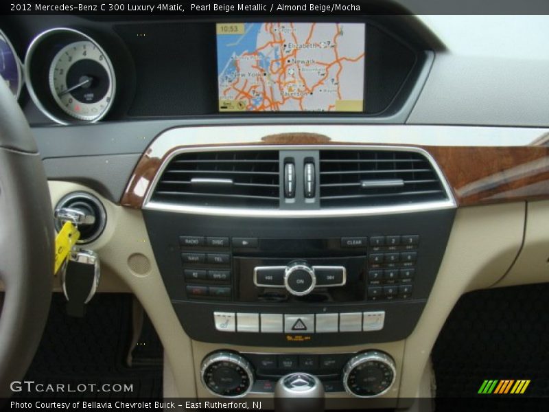 Controls of 2012 C 300 Luxury 4Matic
