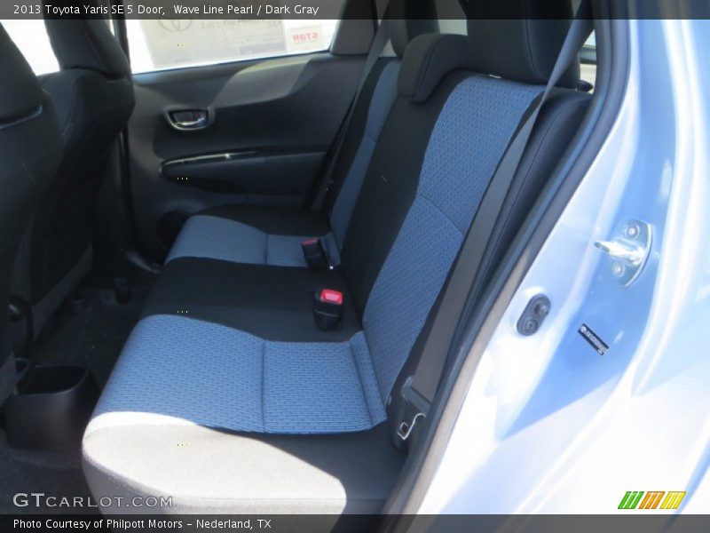 Wave Line Pearl / Dark Gray 2013 Toyota Yaris SE 5 Door