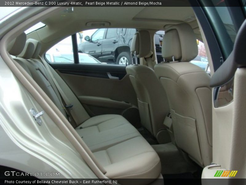 Rear Seat of 2012 C 300 Luxury 4Matic