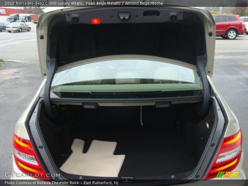  2012 C 300 Luxury 4Matic Trunk