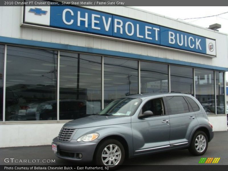 Silver Steel Metallic / Pastel Slate Gray 2010 Chrysler PT Cruiser Classic