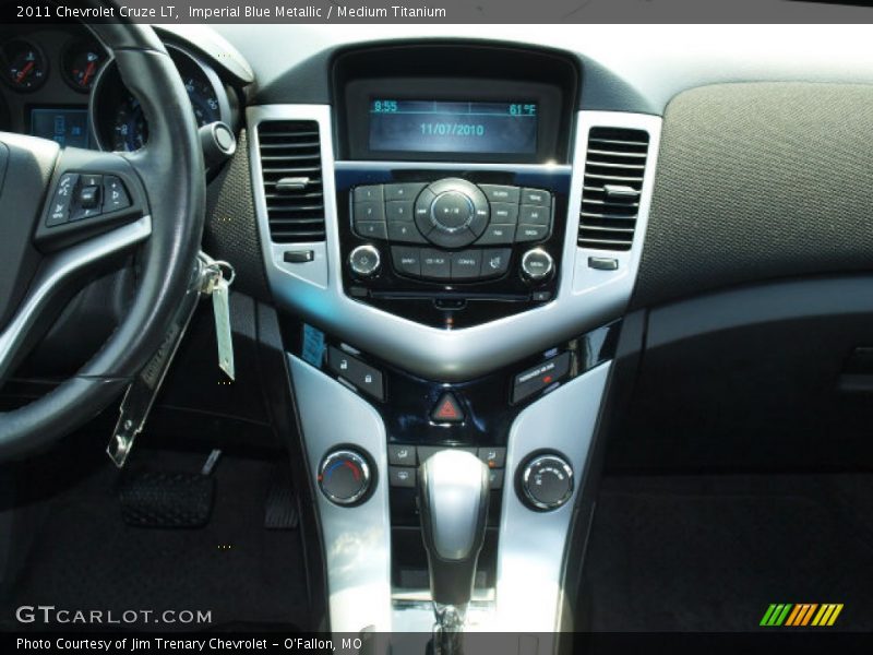 Imperial Blue Metallic / Medium Titanium 2011 Chevrolet Cruze LT