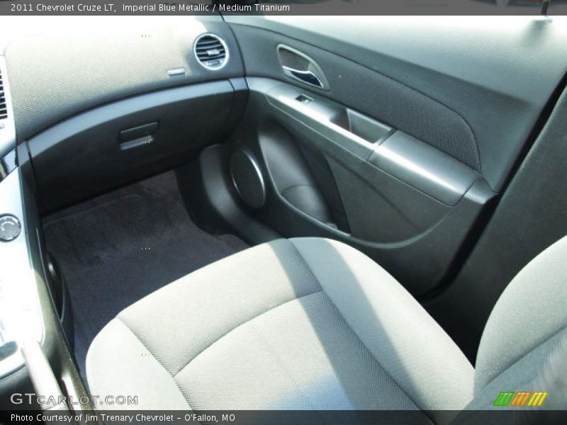 Imperial Blue Metallic / Medium Titanium 2011 Chevrolet Cruze LT