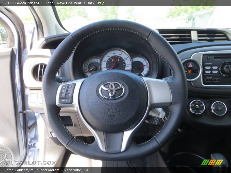  2013 Yaris SE 5 Door Steering Wheel