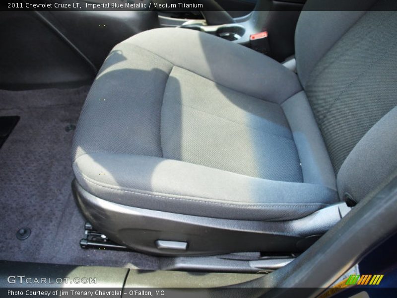Imperial Blue Metallic / Medium Titanium 2011 Chevrolet Cruze LT