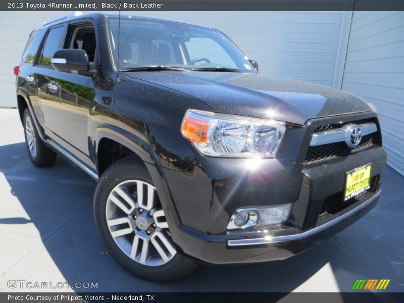 Black / Black Leather 2013 Toyota 4Runner Limited